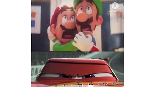 Smg4 Lightning Mcqueen And Mater Chases Mario And Luigigetting Revenge