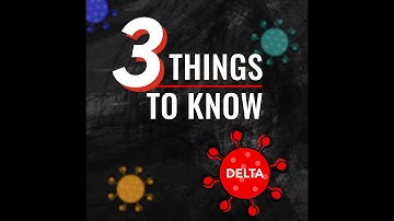 3 Things to Know about the Delta Variant of COVID-19