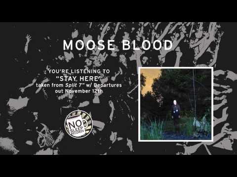 Departures (2) — "Stay Here" by Moose Blood - Split 7inch with Departures out November 12th