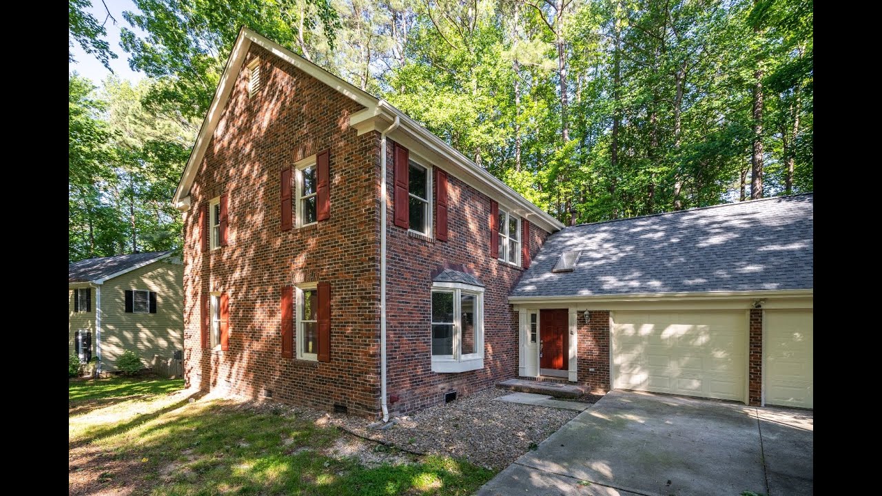 SOLD Home For Sale 4628 Holly Brook Drive, Cary, NC YouTube