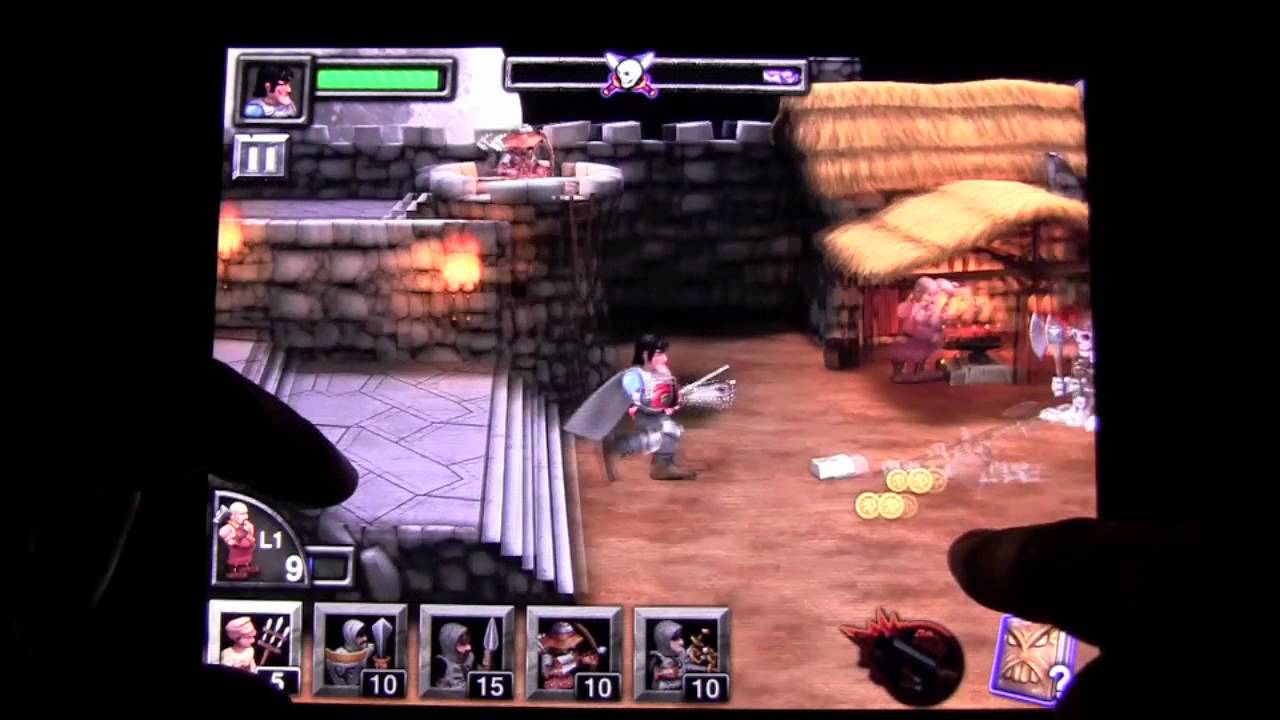 Army of Darkness Defense HD iPad App Reveiw YouTube