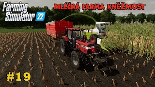 PROBLÉMY S MAIZE PLUS - Mléčná farma | Agrovation Kněžmost | Farming Simulator 22 | #19