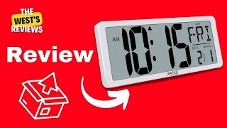 XREXS Large Digital Wall Clock