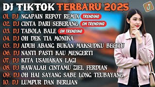 DJ TIKTOK TERBARU 2025 | DJ NGAPAIN REPOT REMIX🎵DJ CINTA DARI SEBERANG🎵| FULL ALBUM
