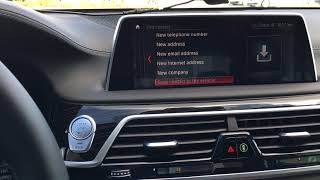 Learn How To Clear Out The Home Address In BMW iDrive