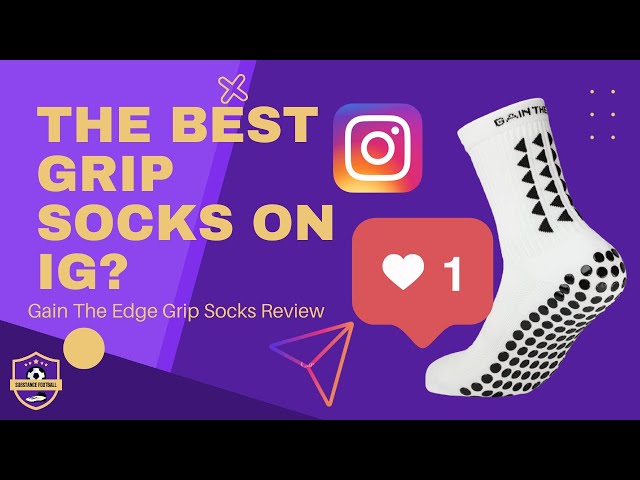 The Most Famous Grip Socks on Instagram - Gain The Edge Grip Socks Review 