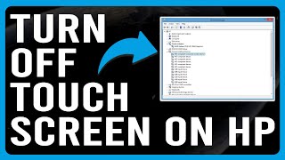 How To Turn Off Touch Screen On HP (How To Disable Screen Touch On HP Laptop)