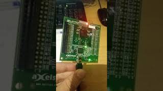 My first Hello World on the ice40hx-8k Breakout Board