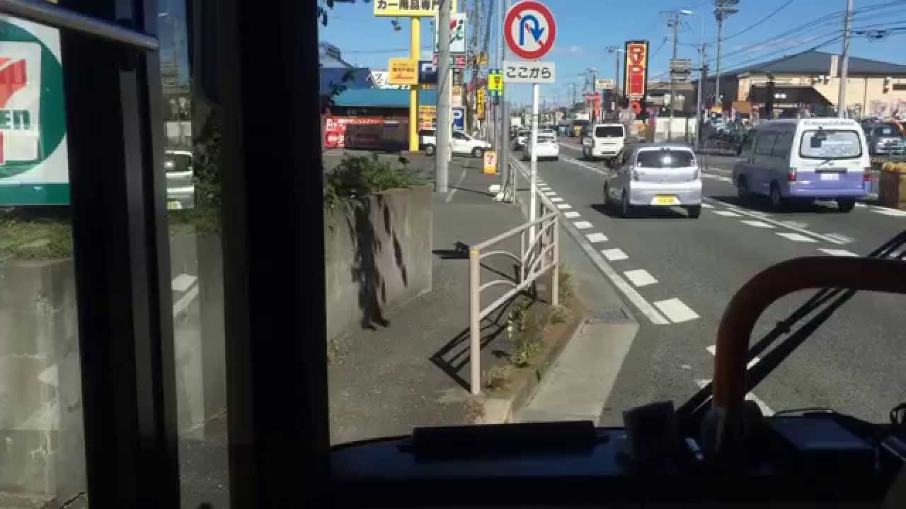 神奈中バス 戸81 前面展望 藤沢駅北口⇒原宿⇒戸塚バスセンター