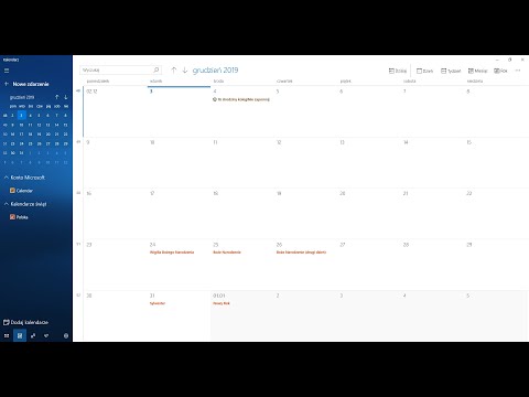 Aplikacja kalendarza dla Windows 10 [PREZENTACJA]  Calendar app for Windows 10 [REVIEW]