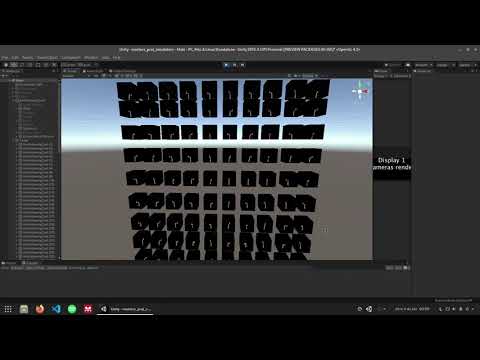 Unity with IKFast - Running 100 7 DOF robotic arms in parallel
