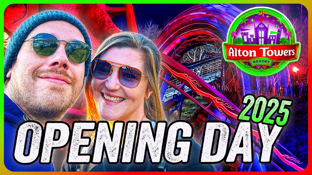 Alton Towers Opening Day 2025