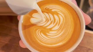 ラテアートの数だけ失敗と成功がある ◡̈ privately owned coffee shop