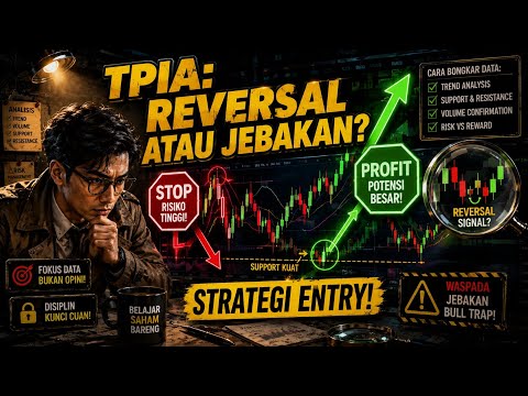 Saham TPIA Volatilitas Ekstrem! Strategi Entry & Target Resistance Terbaru!
