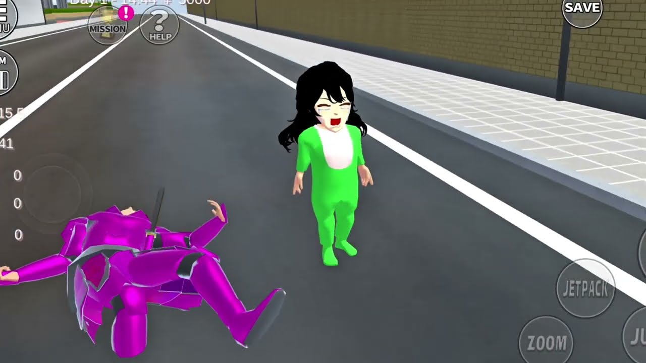 Anak taiga dicul1k | taiga Meninggoy | SAKURA school simulator