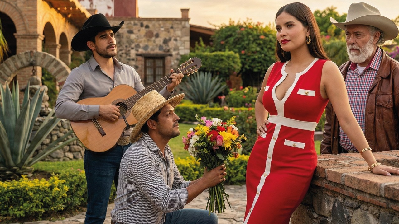 Jardinero se le declara a su hermosa patrona con este corrido, su reacción nos dejo sin palabras