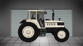 Tractor | Formation | Kids Videos | Traktor Konstrukcja - Animacje Bajki