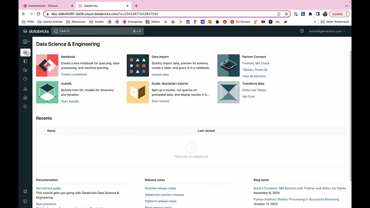 Connecting Databricks to Census