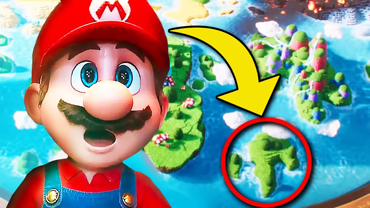 Super Mario Bros Movie Easter Eggs You Missed YouTube