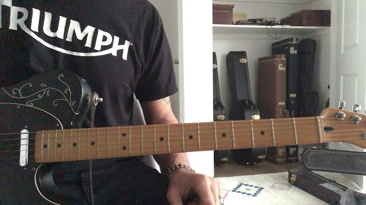 Poison Ivy Guitar version - Guitar performance video thumbnail