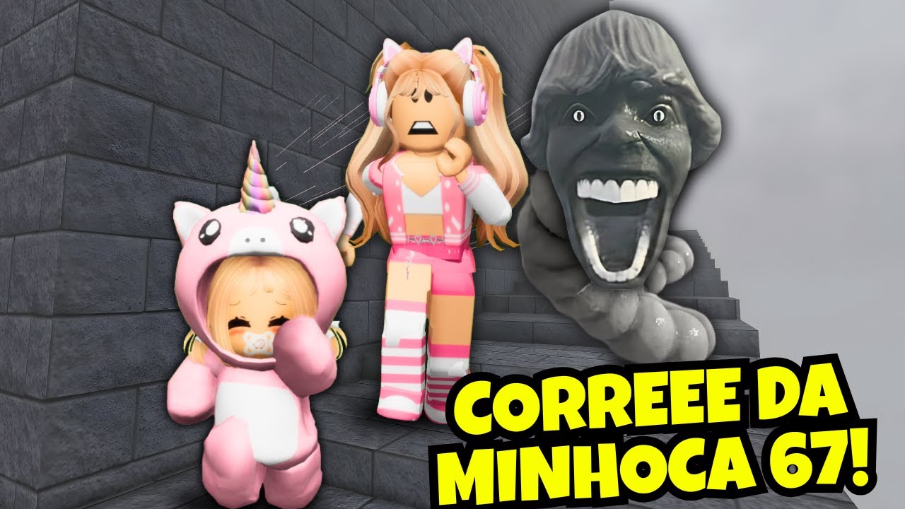 SOBREVIVEMOS NA TORRE DA MINHOCA 67 no ROBLOX