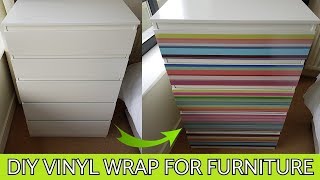 Diy Vinyl Wrap For Furniture With Our Printed Films
