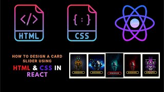 How to Design Card Slider Using HTML & CSS in React JS
