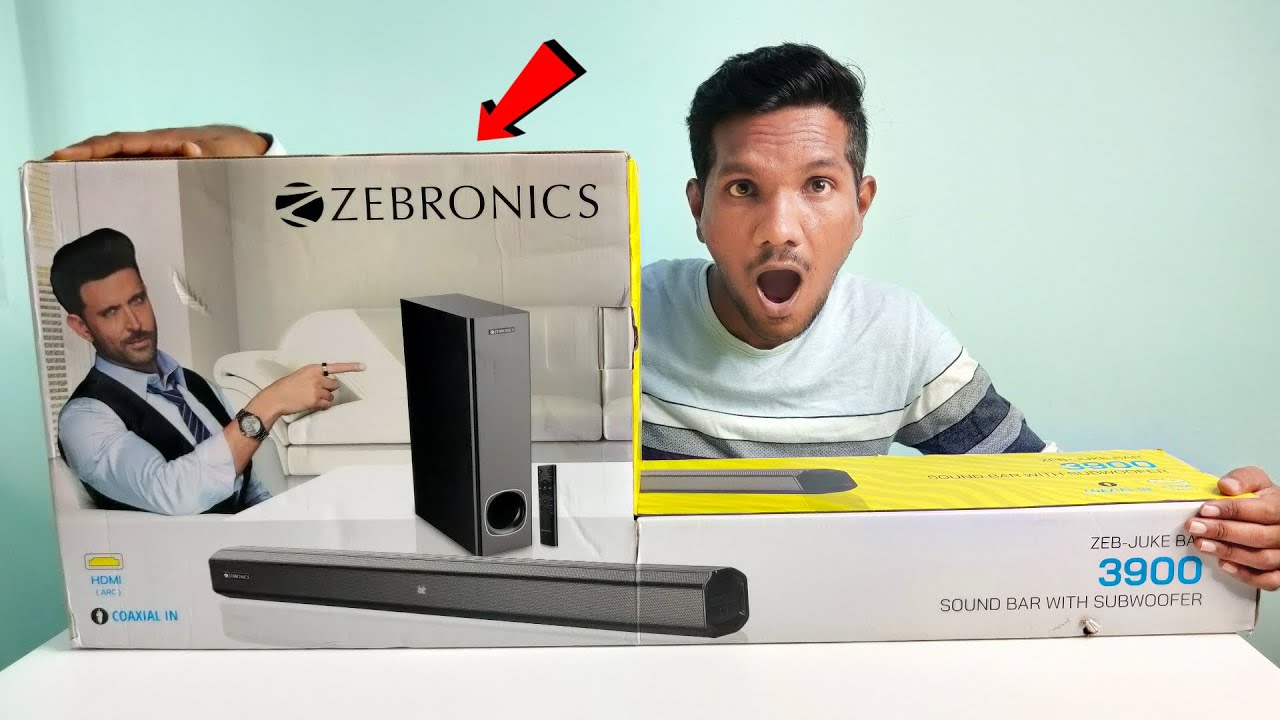 Zebronics Zeb-Jukebar 3900 Unboxing \u0026 