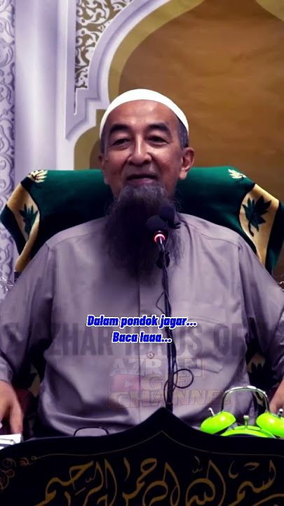 Nak Amalkan Surah Al-Mulk❓Tapi Kerja Malam⁉️#ustazazharidrus