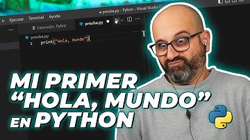 🐍 MI PRIMER "HOLA, MUNDO" EN PYTHON | La red de Mario