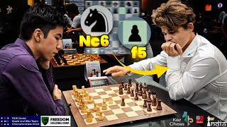 When You Sign An Autograph And Play 1.Nc6 2.F5 Orash Shonazarov Vs Magnus Carlsen