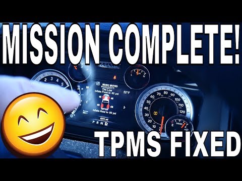 MISSION COMPLETE! Ram TPMS Thresholds Adjusted & Fixed