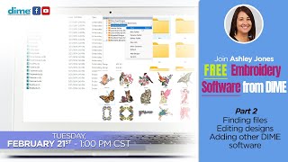Free Embroidery Software from DIME Part 2 screenshot 4