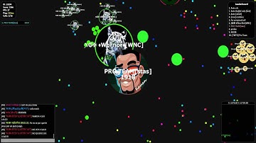 AGAR.IO | TEAMING WITH RANDOM PEOPLE!