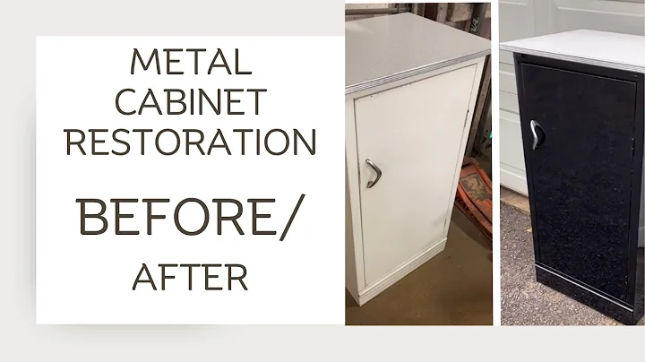 VINTAGE METAL CABINET RESTORATION