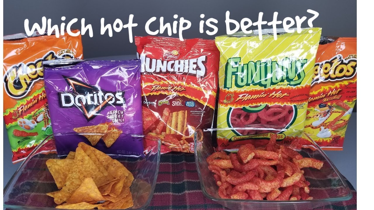 Hot Chip Review (Cheetos, Funyuns, Munchies, Doritos) Mukbang Ke Kan
