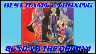 Best Damn Unboxing Of Gundam The Origin I Import Blu-Ray