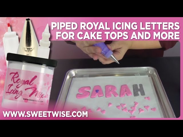 Icing Letters -  UK