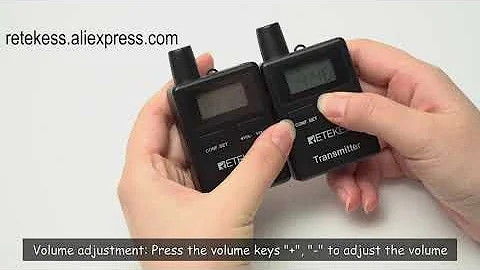 RETEKESS TT109 wireless tour guide system
