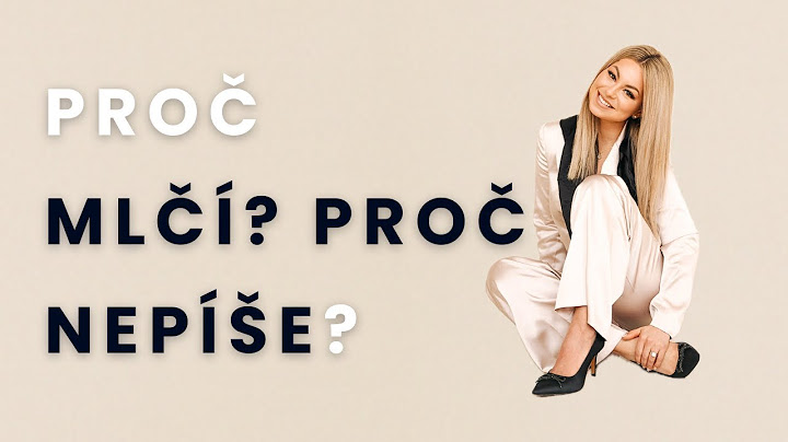 ON💁‍♀️NEREAGUJE? MLČÍ? Co s tím?🤍