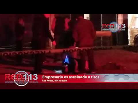 VIDEO Empresario es asesinado a tiros en Los Reyes