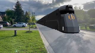 Stormworks Snowpiercer - In Real Life!