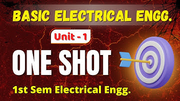 One Shot || Polytechnic 1st Semester Basic Electrical Engg. [ Unit-1 ] | SBTE 1st Semester