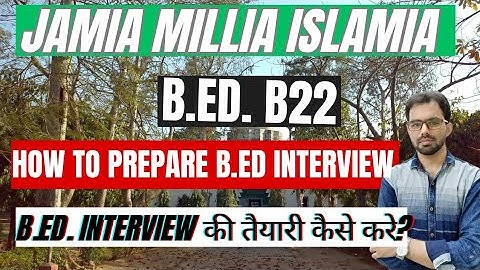 Jamia B.Ed General Interview Questions Answer Live Doubt Session 2023 #StudyBuddy
