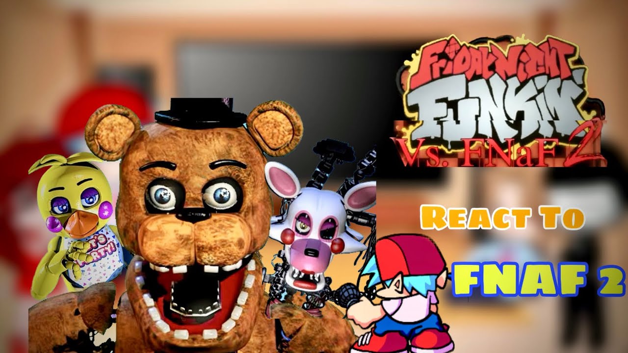 Friday Night Funkin' VS Five Nights at Freddy's 2 FULL WEEK (Toy Chica Foxy  Bonnie) (FNF Mod/FNaF 2) 