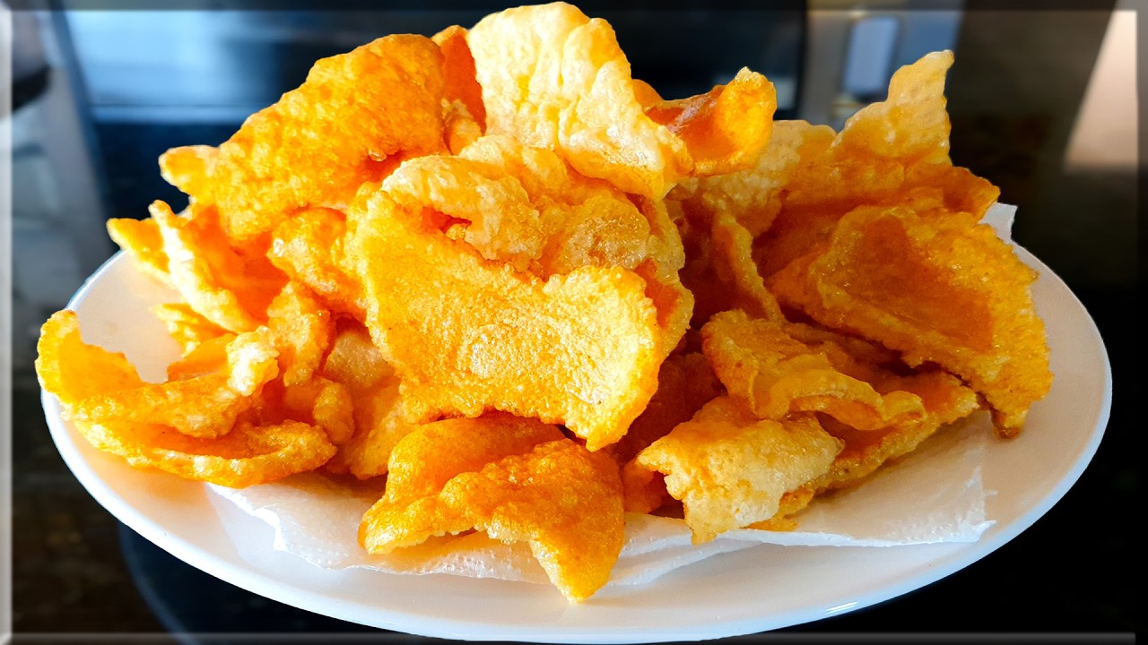 PURURUCA DE POLVILHO FÁCIL E MUITO CROCANTE - PARECE SALGADINHO!