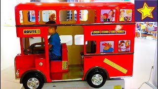 Городской Транспорт Автобус Двухэтажный  Игорюша за рулем Kids Bus Video