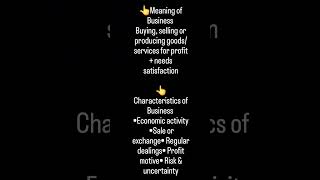 Business Studies Class 11th Nature and Purpose of Business #youtubeshorts #commerce #cbse #ugcnet