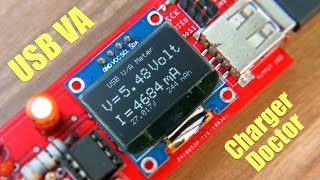 OLED USB Current Voltage Charger Capacity Tester