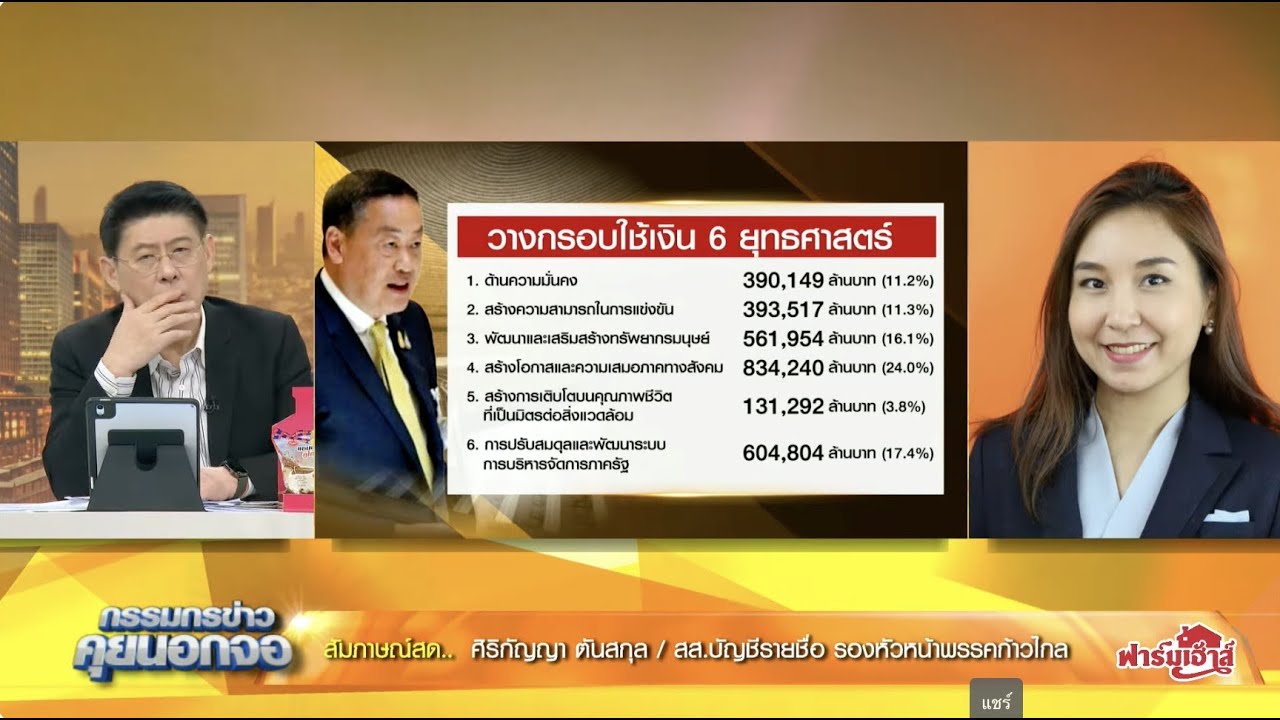 Live "กรรมกรข่าว คุยนอกจอ"  4 มกราคม 2567